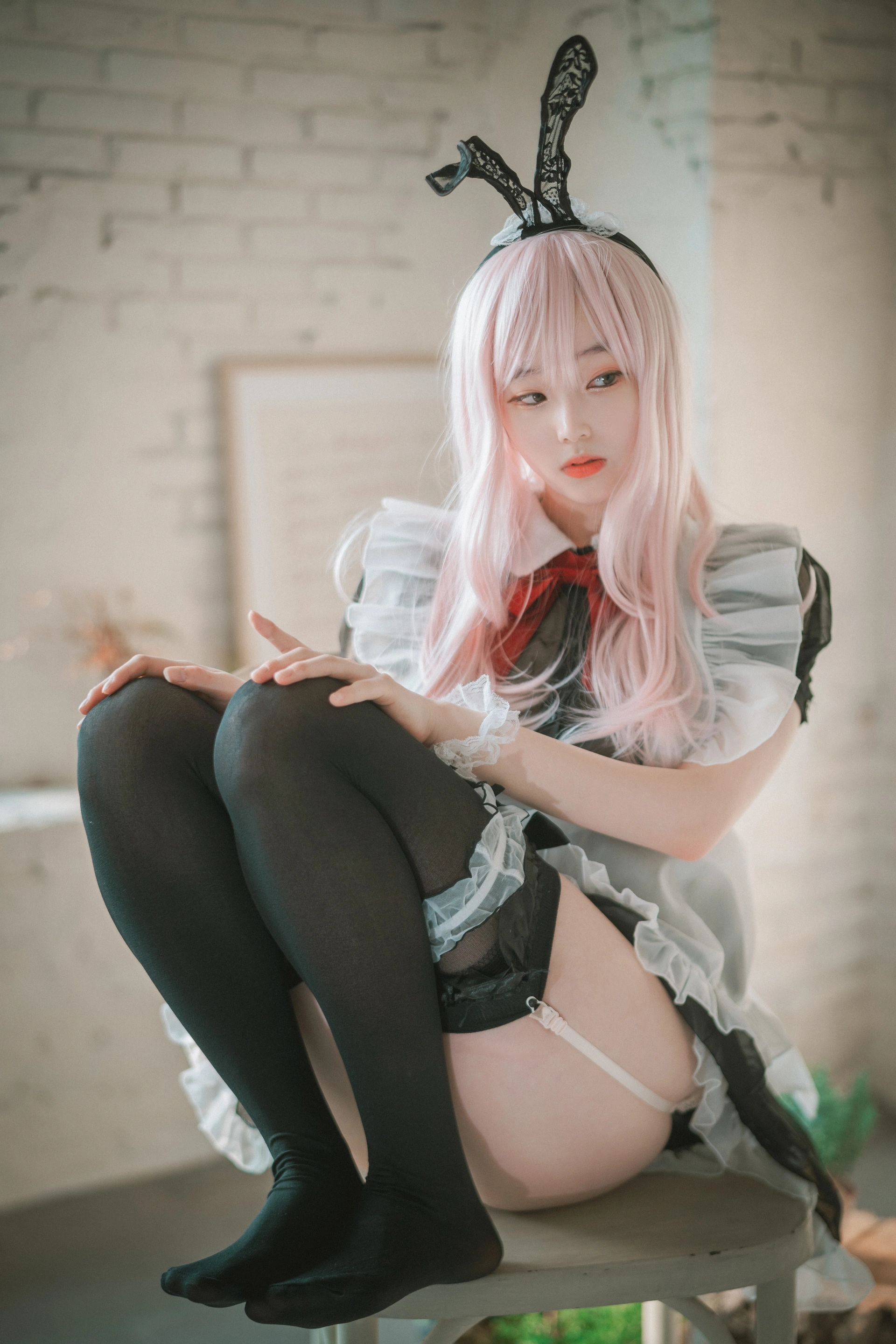 135.[DJAWA] BamBi - Sheer Bunny Maid 2