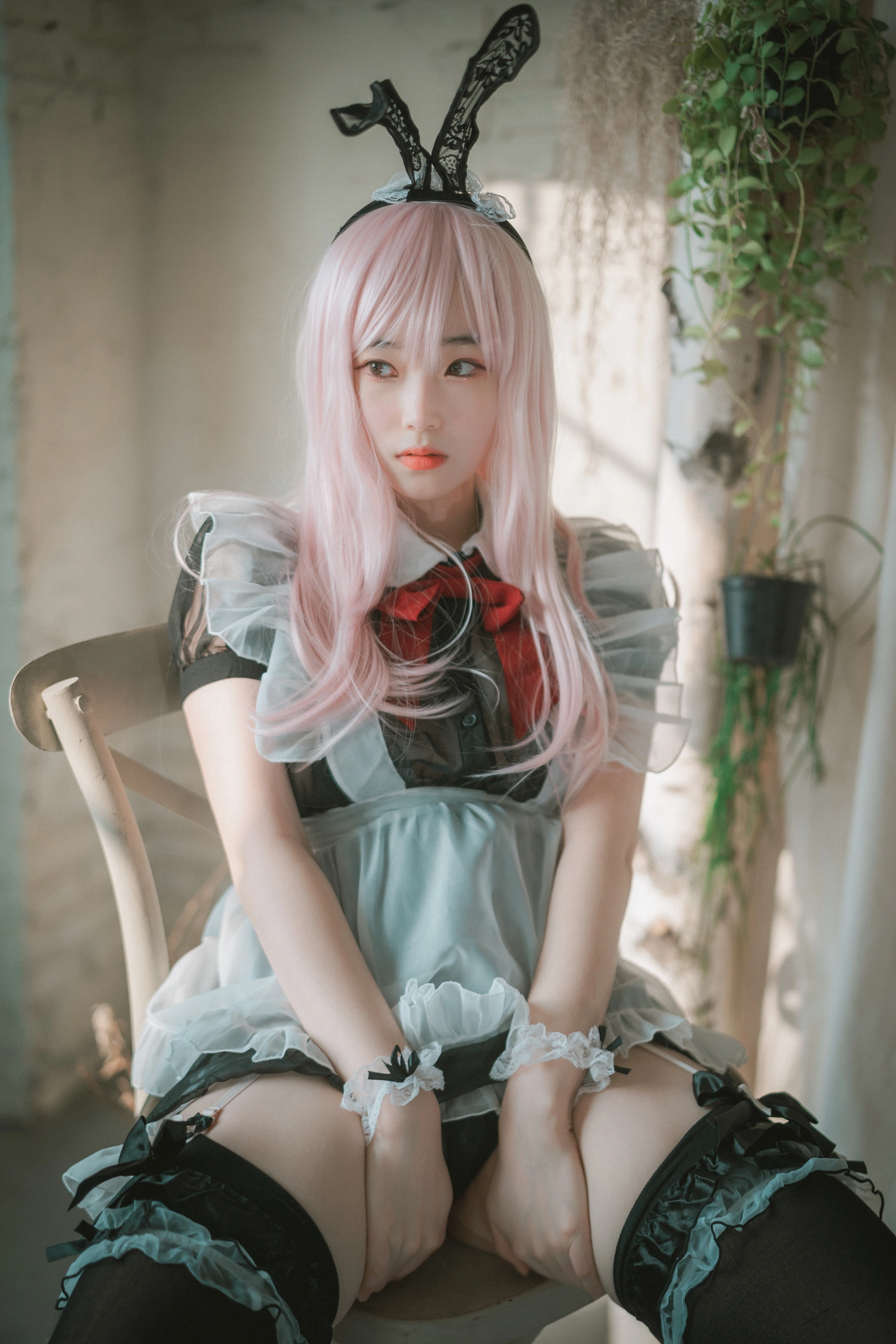 135.[DJAWA] BamBi - Sheer Bunny Maid 3