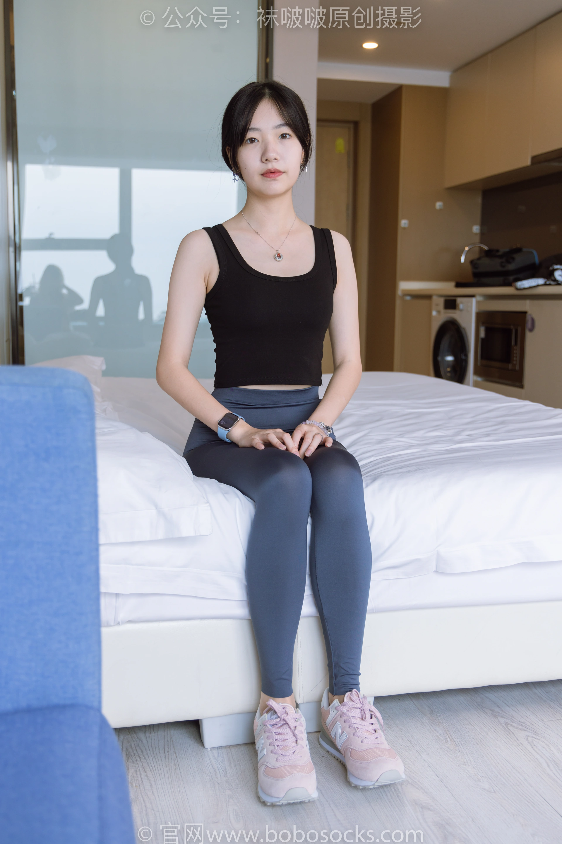 [BoBoSocks袜啵啵] NO.212 小甜豆-运动鞋、肉丝、瑜伽裤裤里丝（花絮版） 3